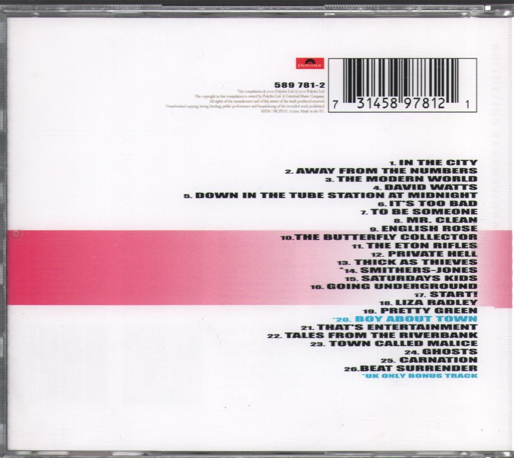 Jam - Sound Of The Jam - Cd