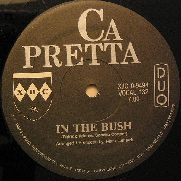 Capretta (Vincent Capretta) - In The Bush - 12 Inch