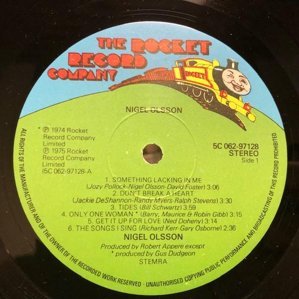 Nigel Olsson - Nigel Olsson - Lp