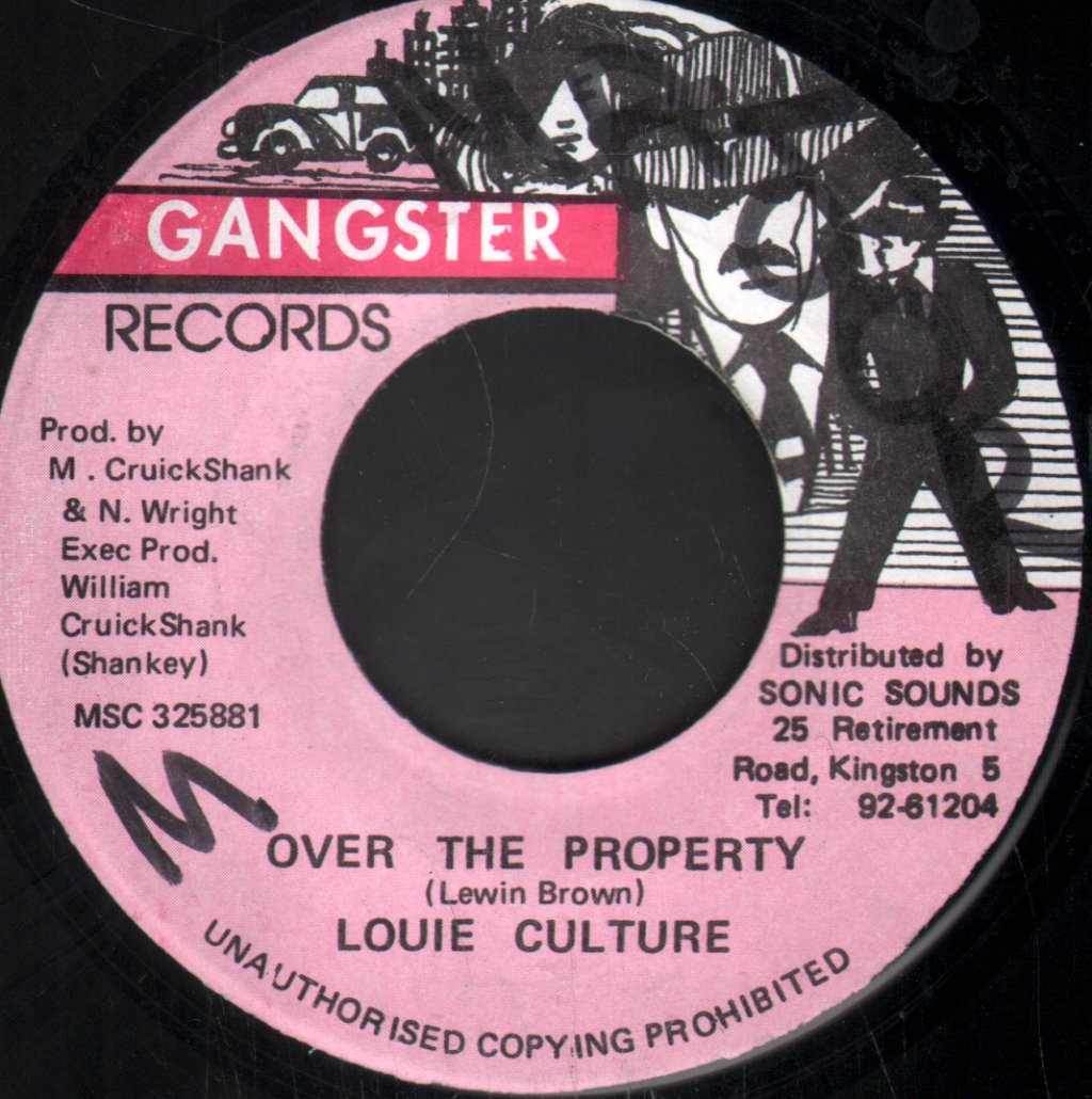 Louie Culture - Over The Property - 7 Inch