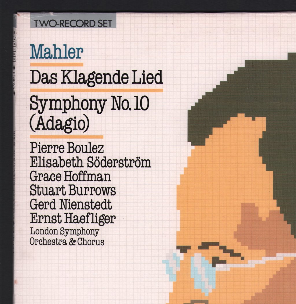 Pierre Boulez / Elisabeth Soderstrom / Grace Hoffman / London Symphony Orchestra - Mahler - Das Klagende Lied / Symphony No. 10 (Adagio ) - Double Lp