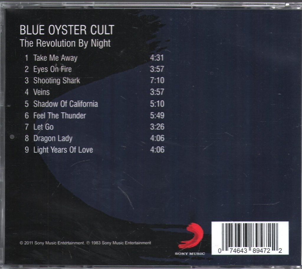 Blue Öyster Cult - Revölution By Night - Cd
