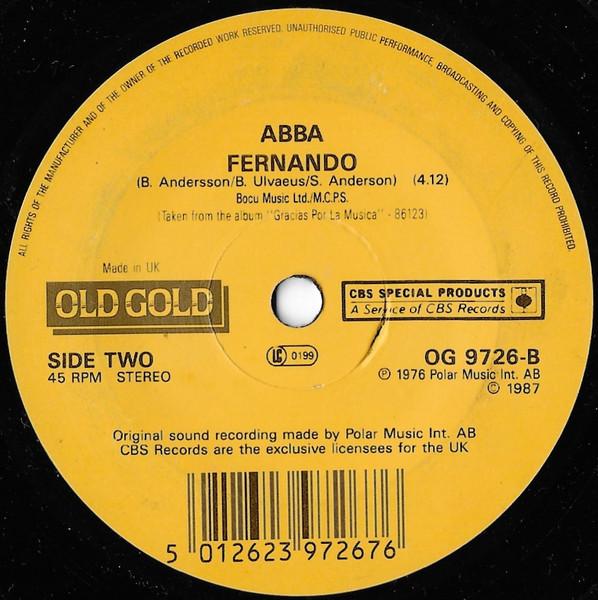 ABBA - Dancing Queen / Fernando - 7 Inch