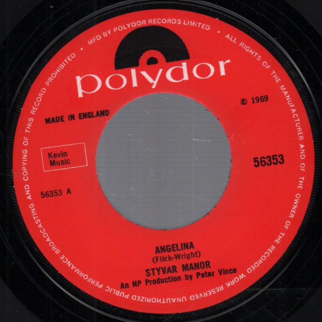 Styvar Manor - Angelina - 7 Inch