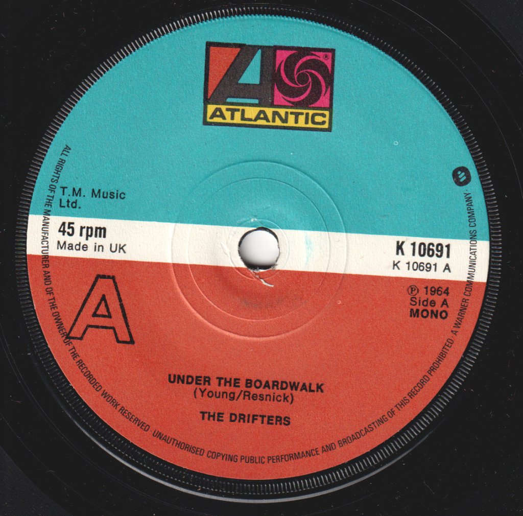 Drifters (Soul Group) - Under The Boardwalk - 7 Inch