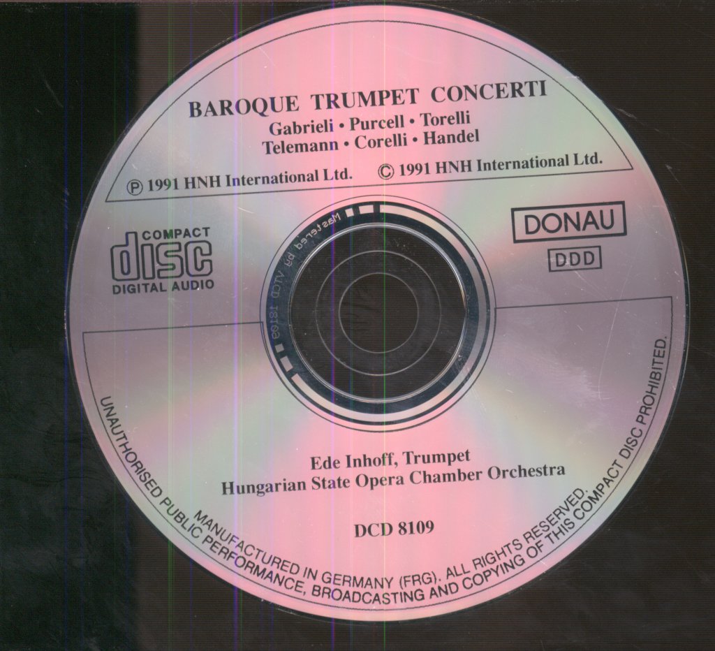 EDE INHOFF, Hungarian State Opera Chamber Orchestra - Baroque Trumpet Concerti - Cd