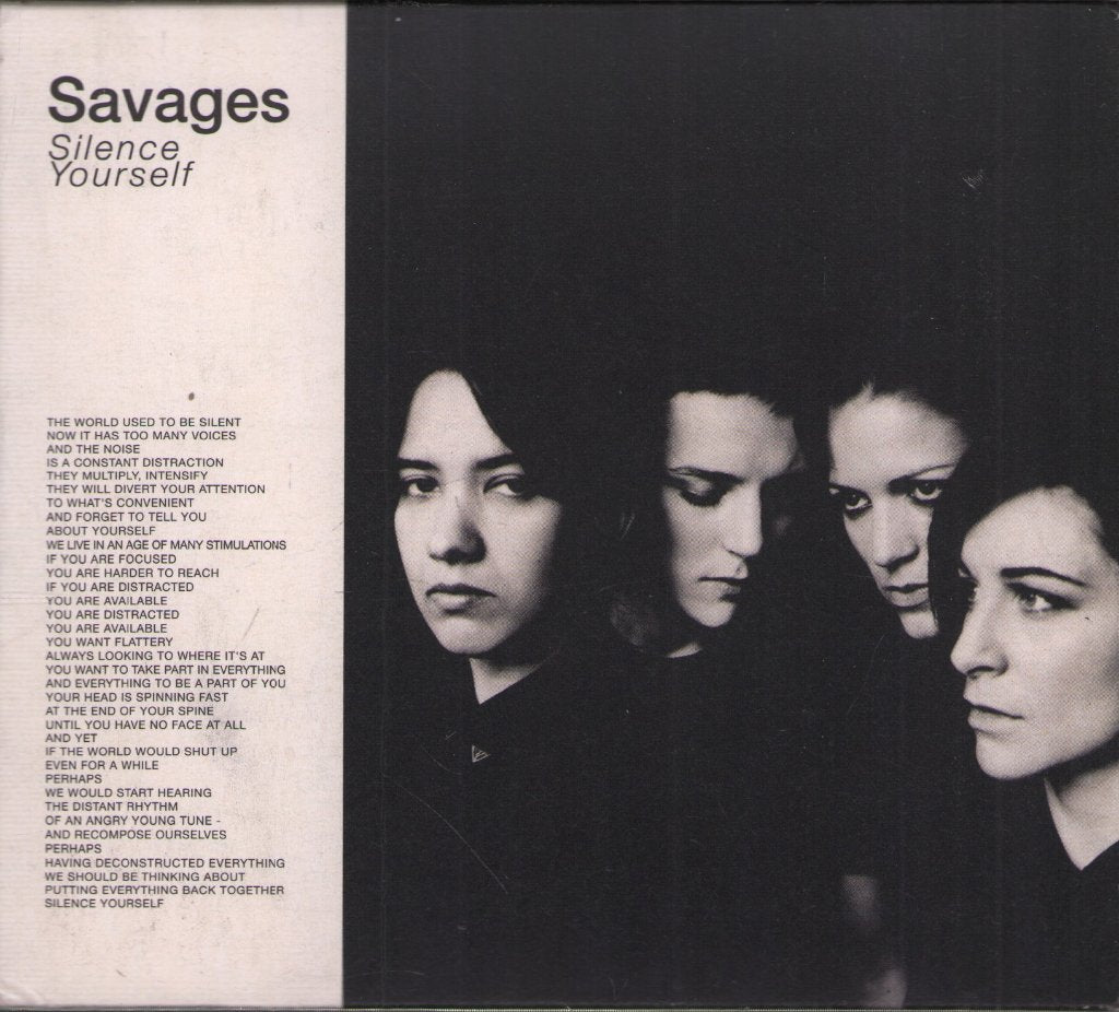 Savages - Silence Yourself - Cd