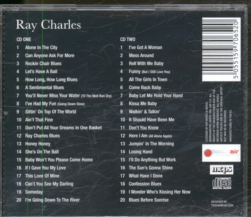 Ray Charles - Just Ray - Double Cd
