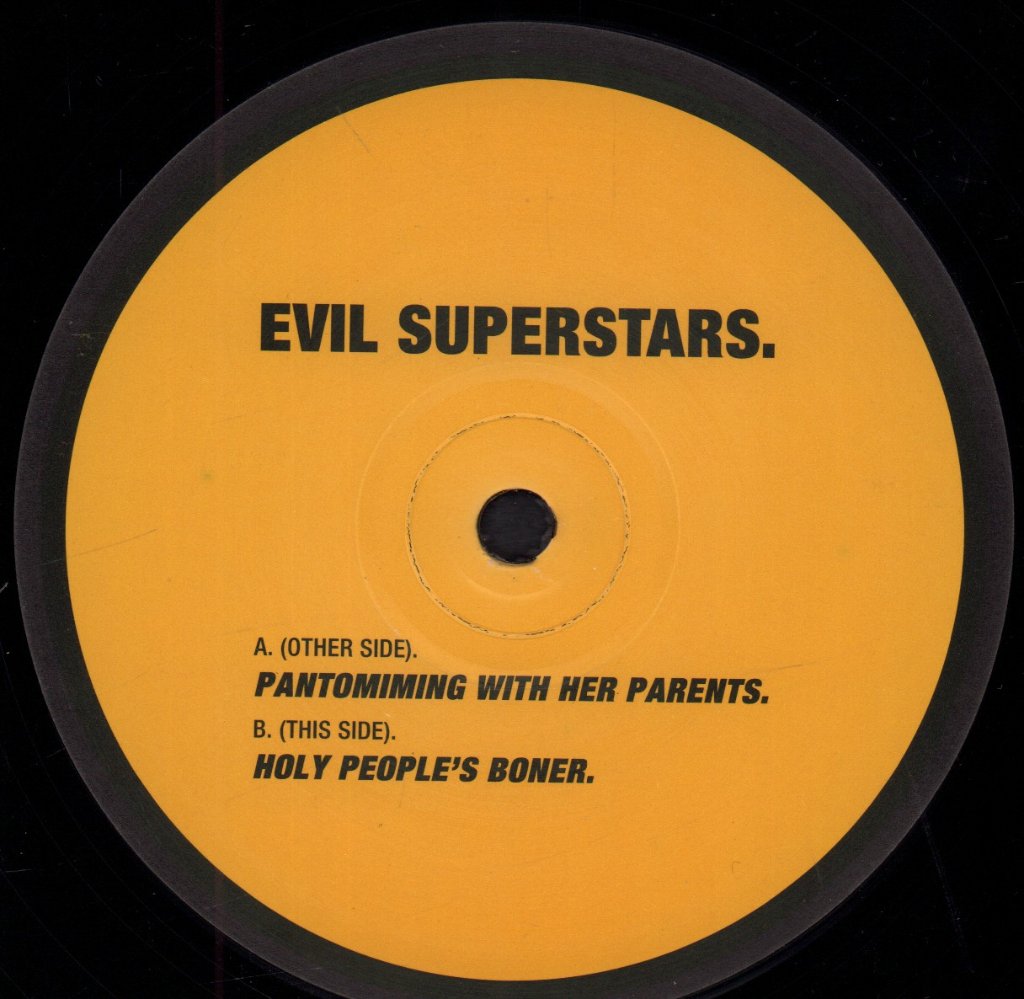 Evil Superstars - Pantomiming With Her Parents - 12 Inch