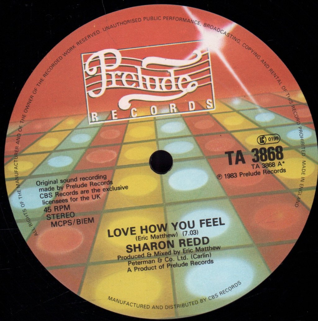 Sharon Redd - Love How You Feel - 12 Inch