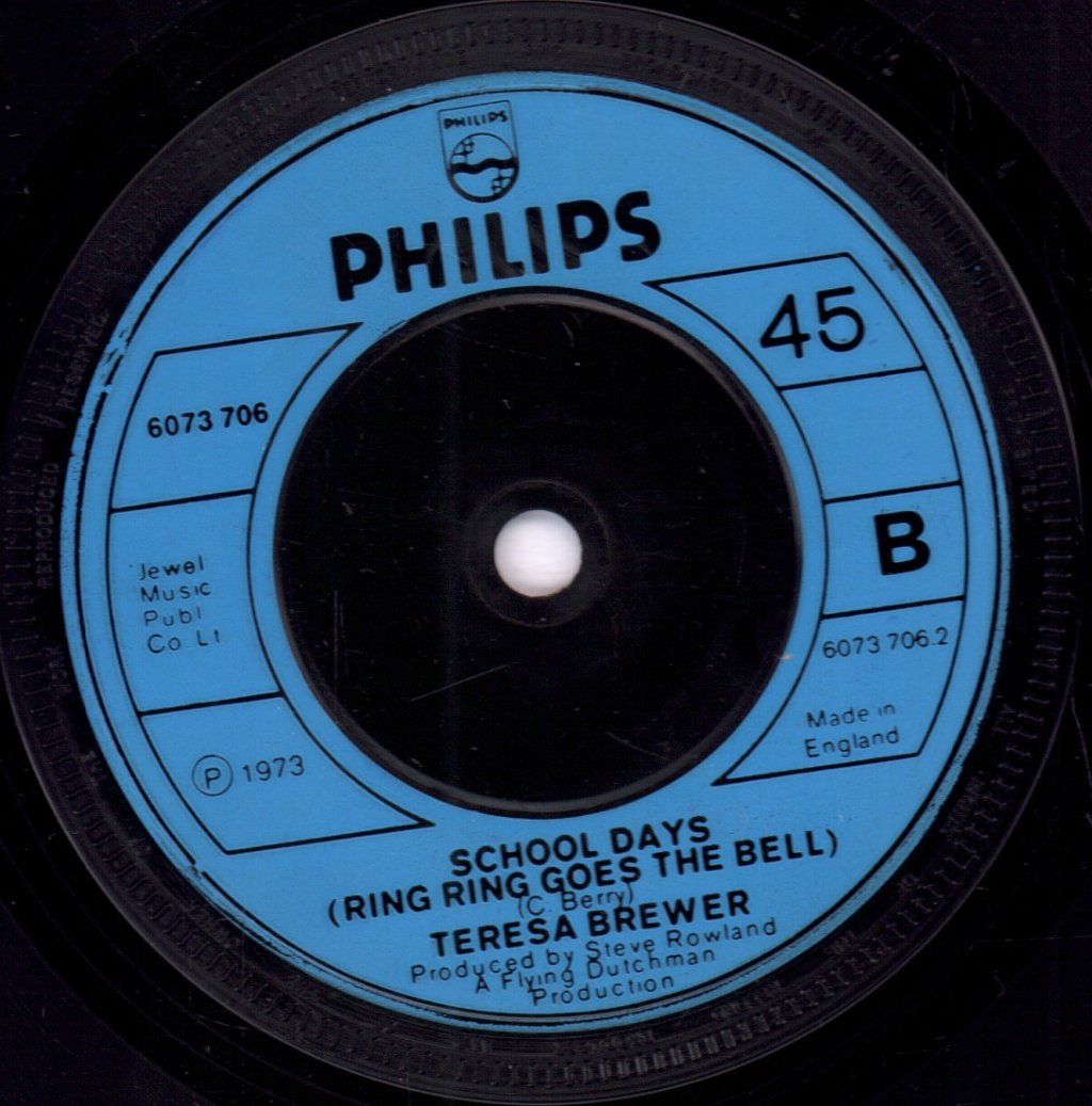 Teresa Brewer - Music Music Music - 7 Inch