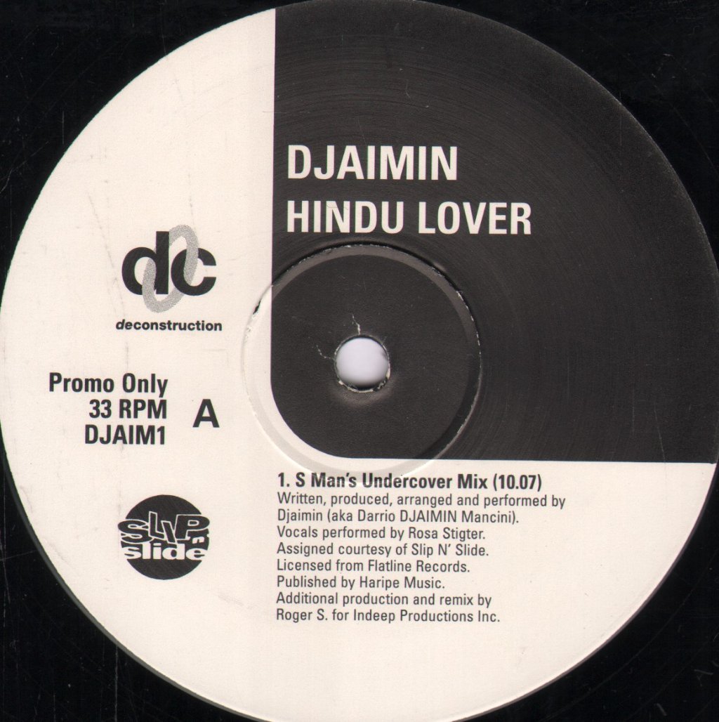 Djaimin - Hindu Lover - 12 Inch