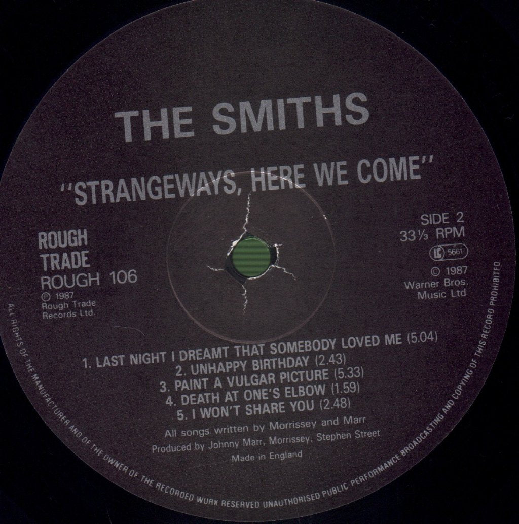 Smiths - Strangeways Here We Come - Lp