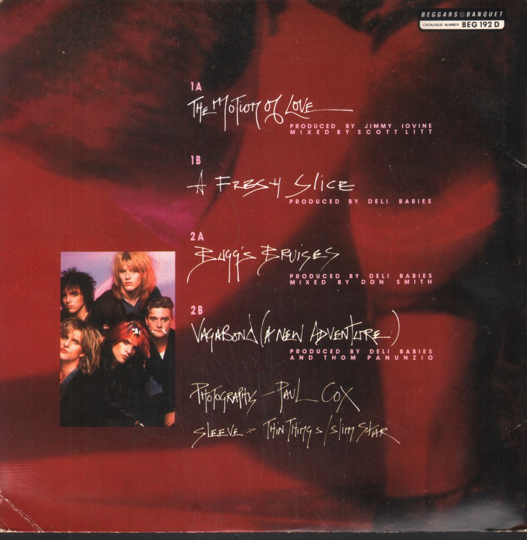 Gene Loves Jezebel - Motion Of Love - Double 7 Inch