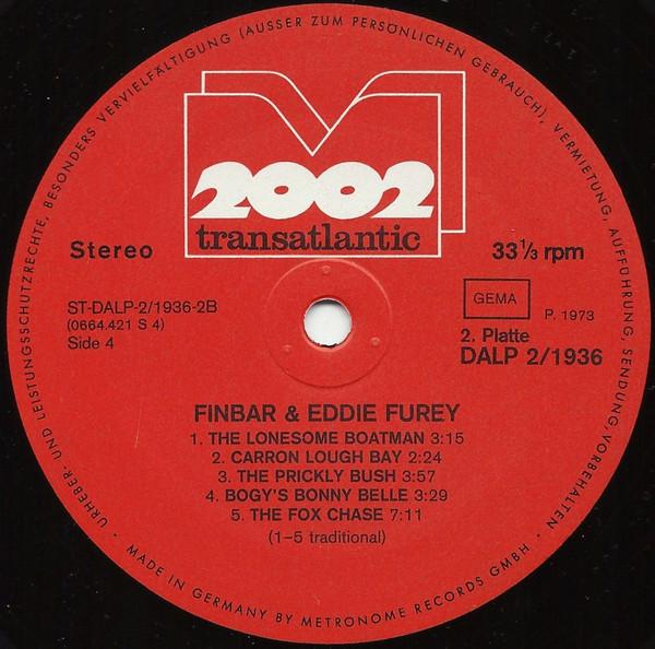 Finbar And Eddie Furey - Finbar & Eddie Furey Album Vol. 2 - Double Lp