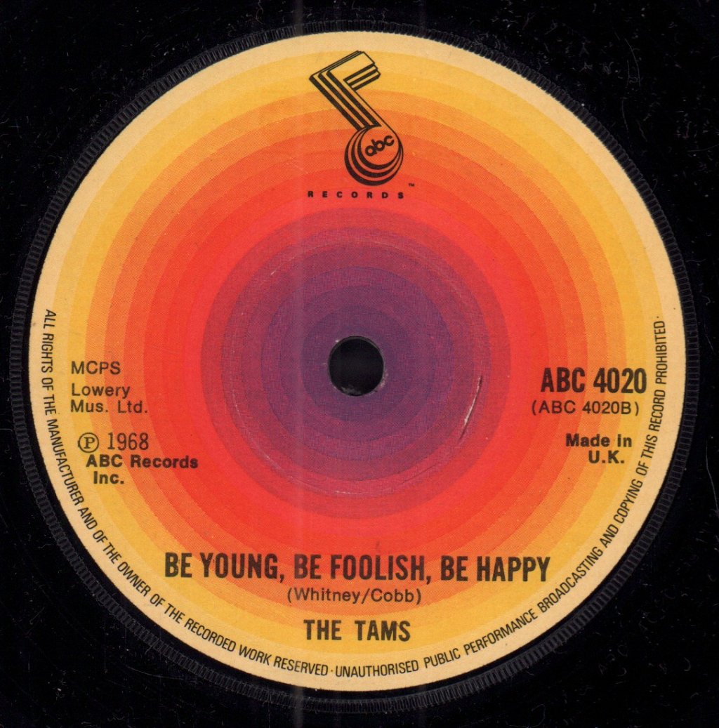 Tams - Hey Girl Don't Bother Me - 7 Inch