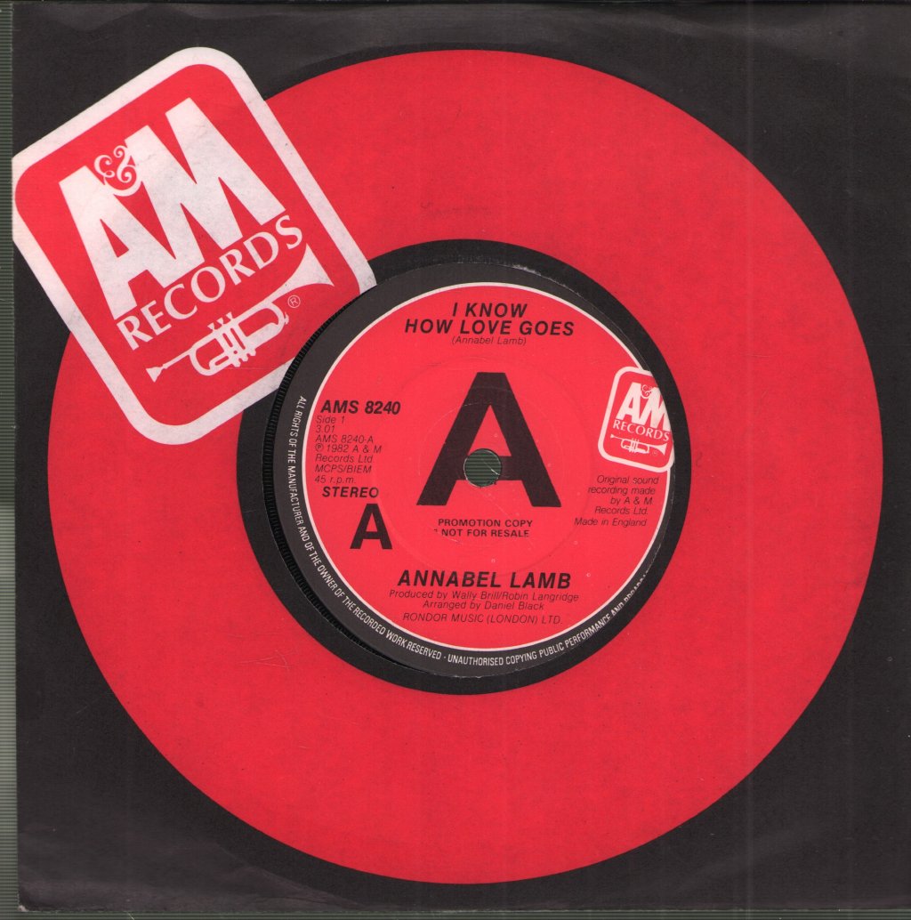 Annabel Lamb - I Know How Love Goes - 7 Inch