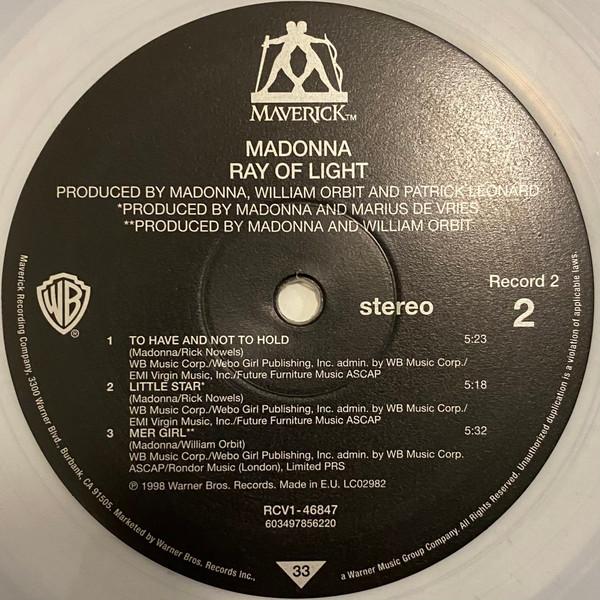 Madonna - Ray Of Light - Double Lp
