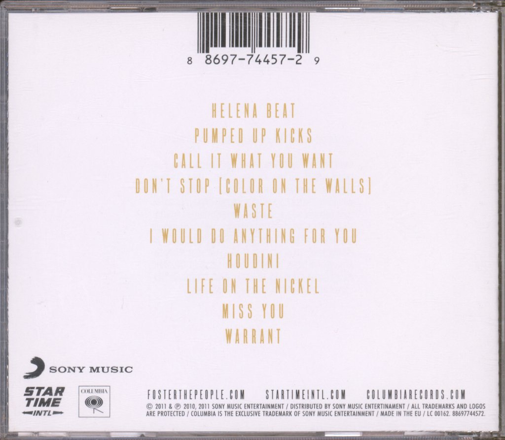 Foster The People - Torches - Cd
