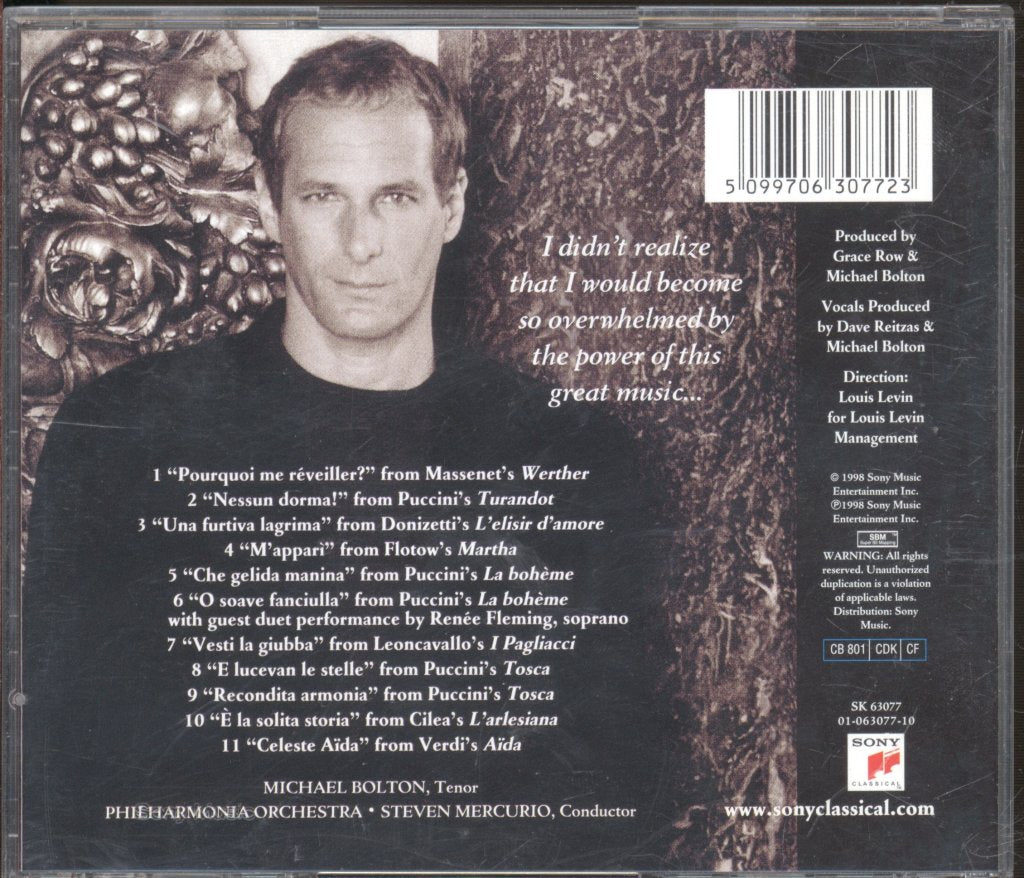 Michael Bolton - My Secret Passion (The Arias) - Cd