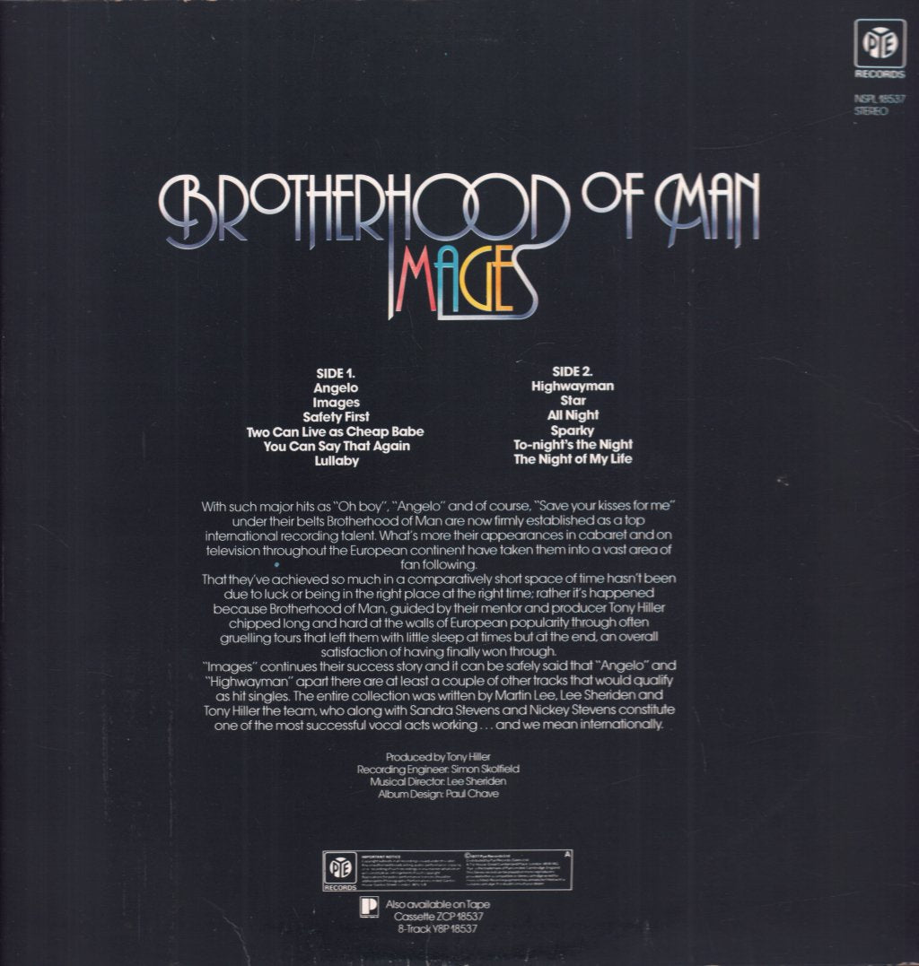 Brotherhood Of Man - Images - Lp