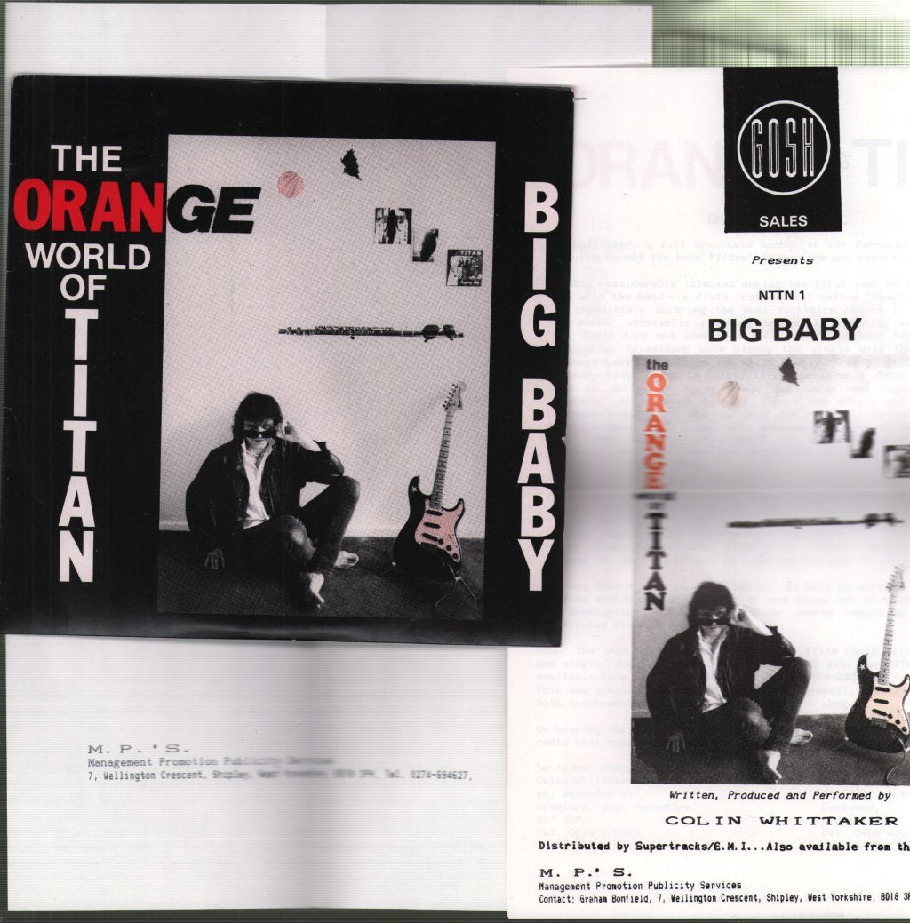 Titan (Rock) - Big Baby - 7 Inch
