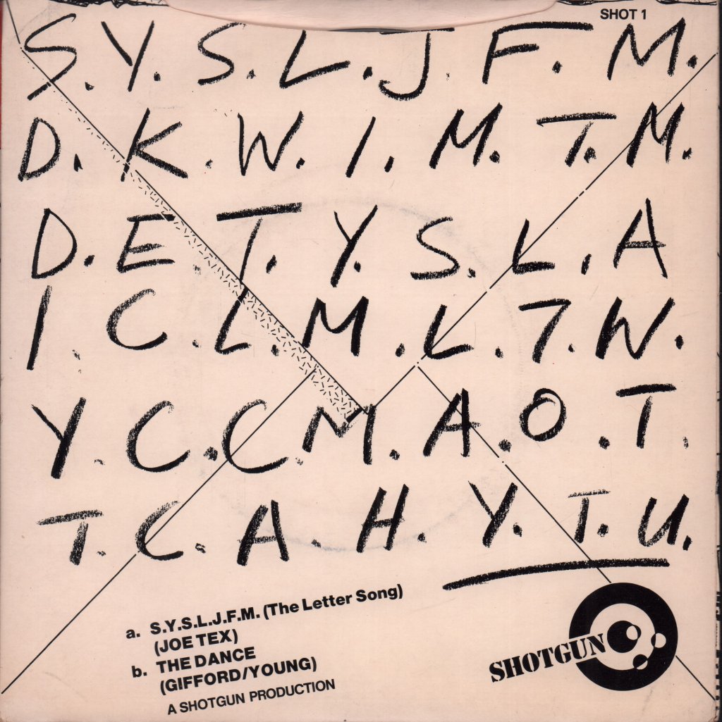 Q-Tips - S.y.s.l.j.f.m. The Letter Song - 7 Inch
