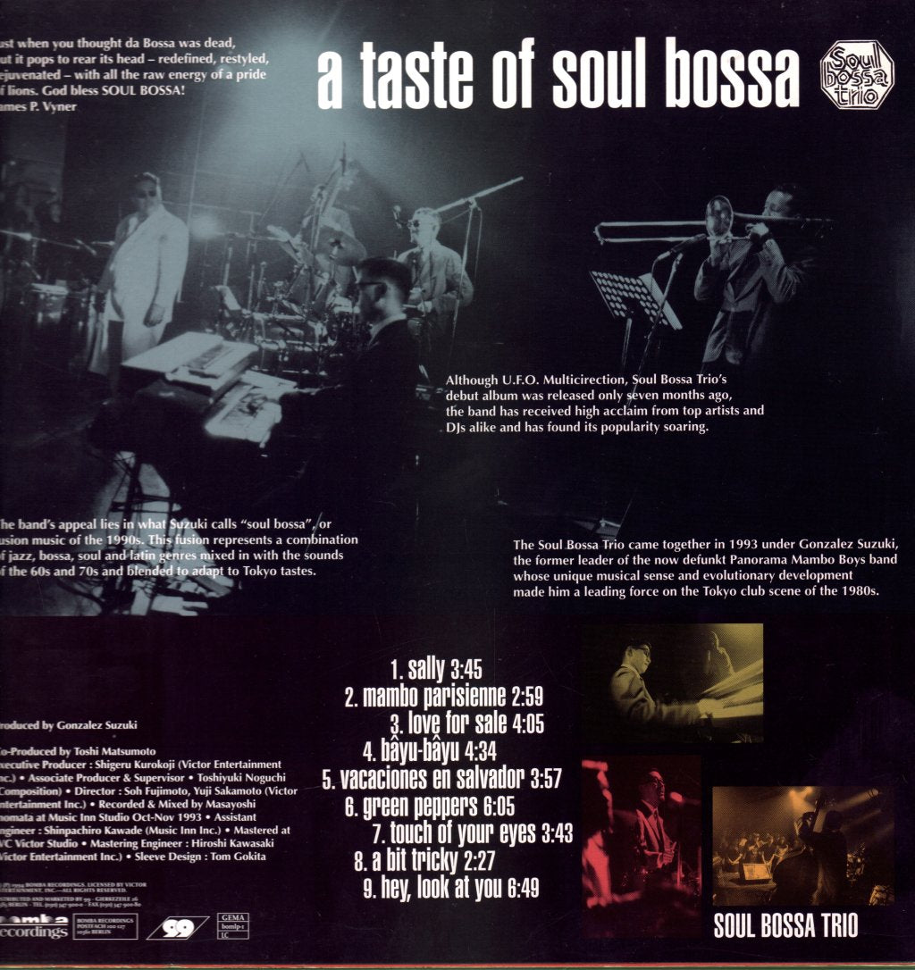 Soul Bossa Trio - A Taste Of Soul Bossa - Lp