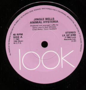 Jingle Bells - Animal Hysteria - 7 Inch