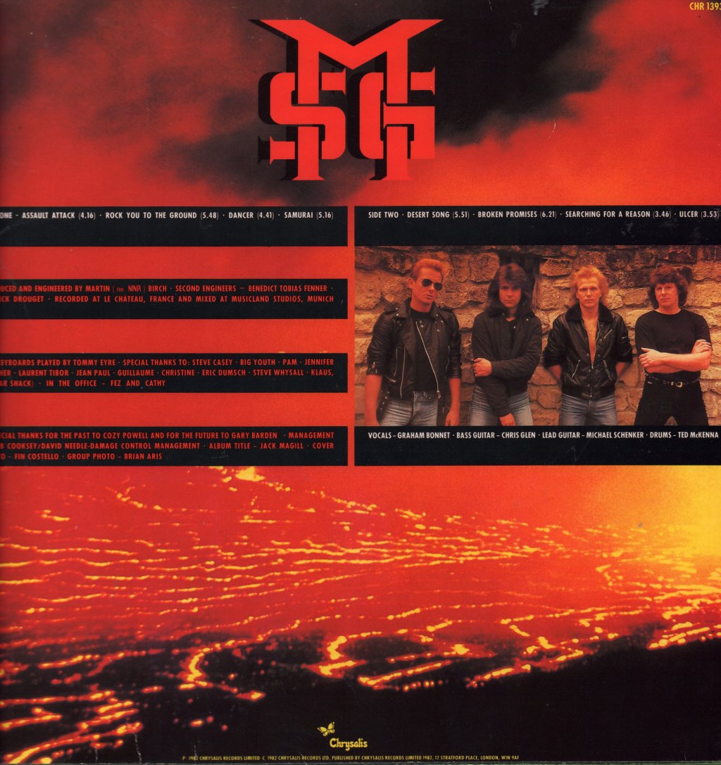 Michael Schenker Group - Assault Attack - Lp