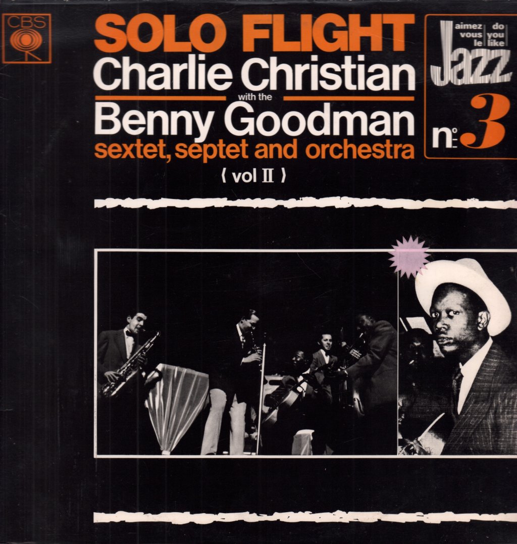 benny goodman sextet septet and orchestra - Solo Flight - Lp