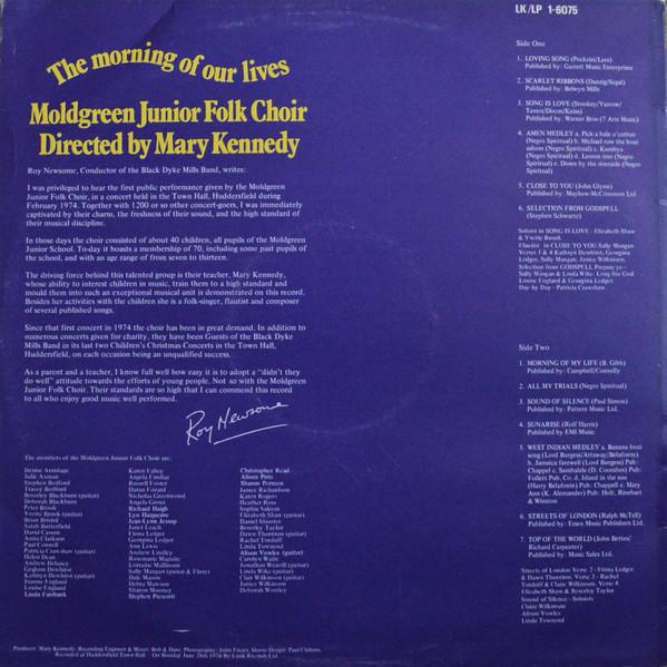 Moldgreen Junior Folk Choir - Morning Of Our Lives - Lp