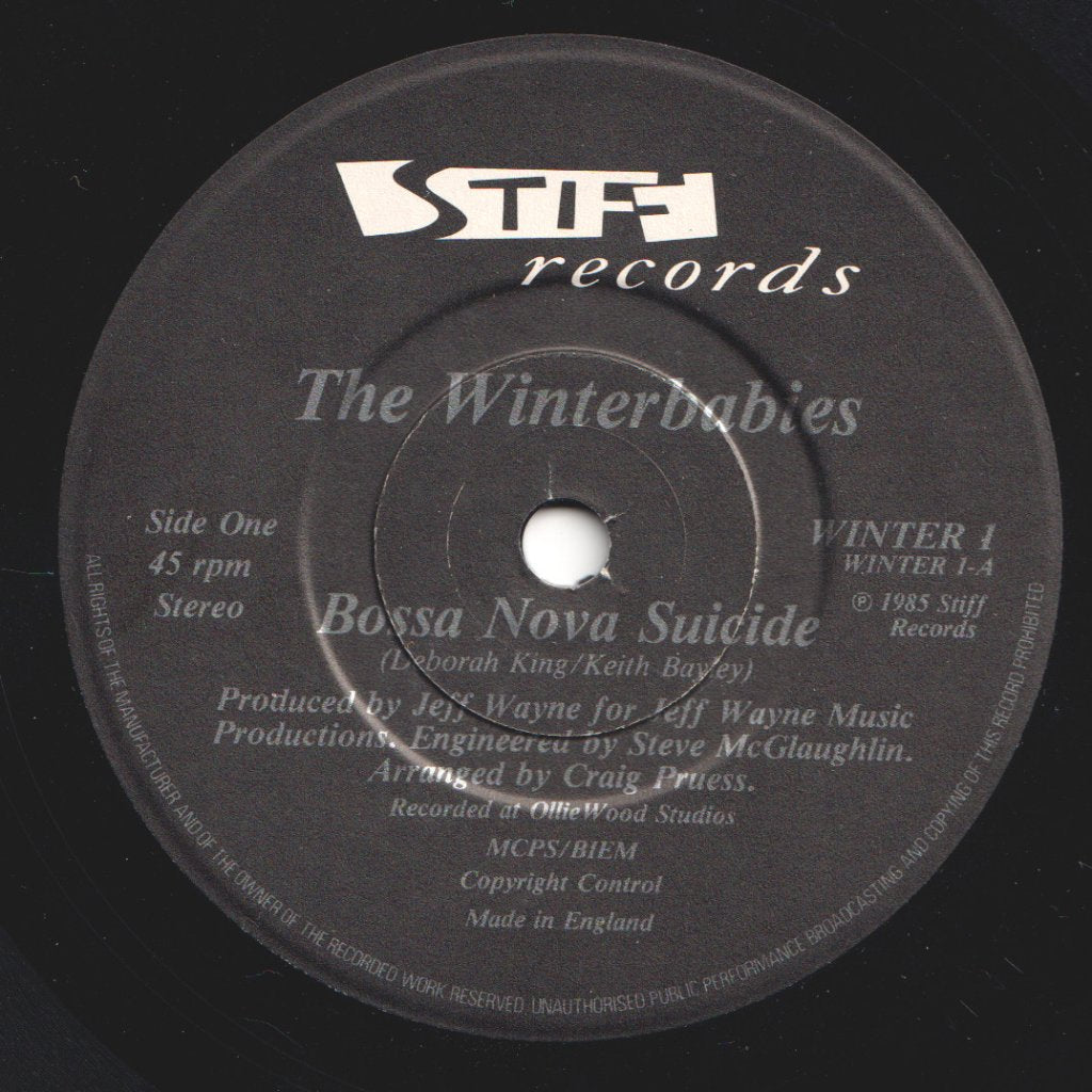 Winterbabies - Bossa Nova Suicide - 7 Inch