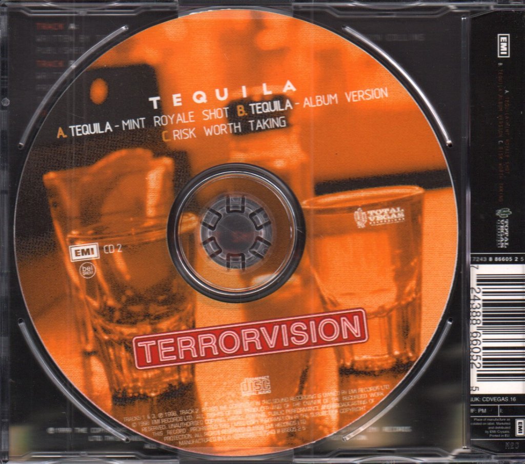 Terrorvision - Tequila - Cd