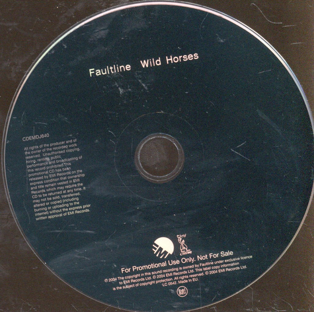 Faultline - Wild Horses - Cd