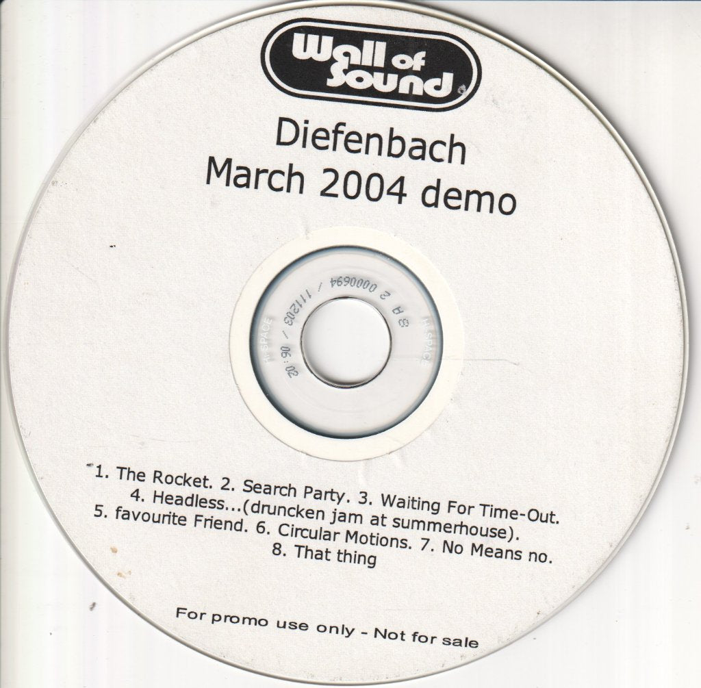 Diefenbach - march 2004 demo - Cdr