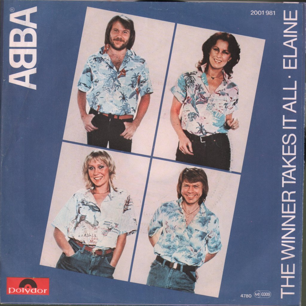 ABBA - Winner Takes It All / Elaine - 7 Inch