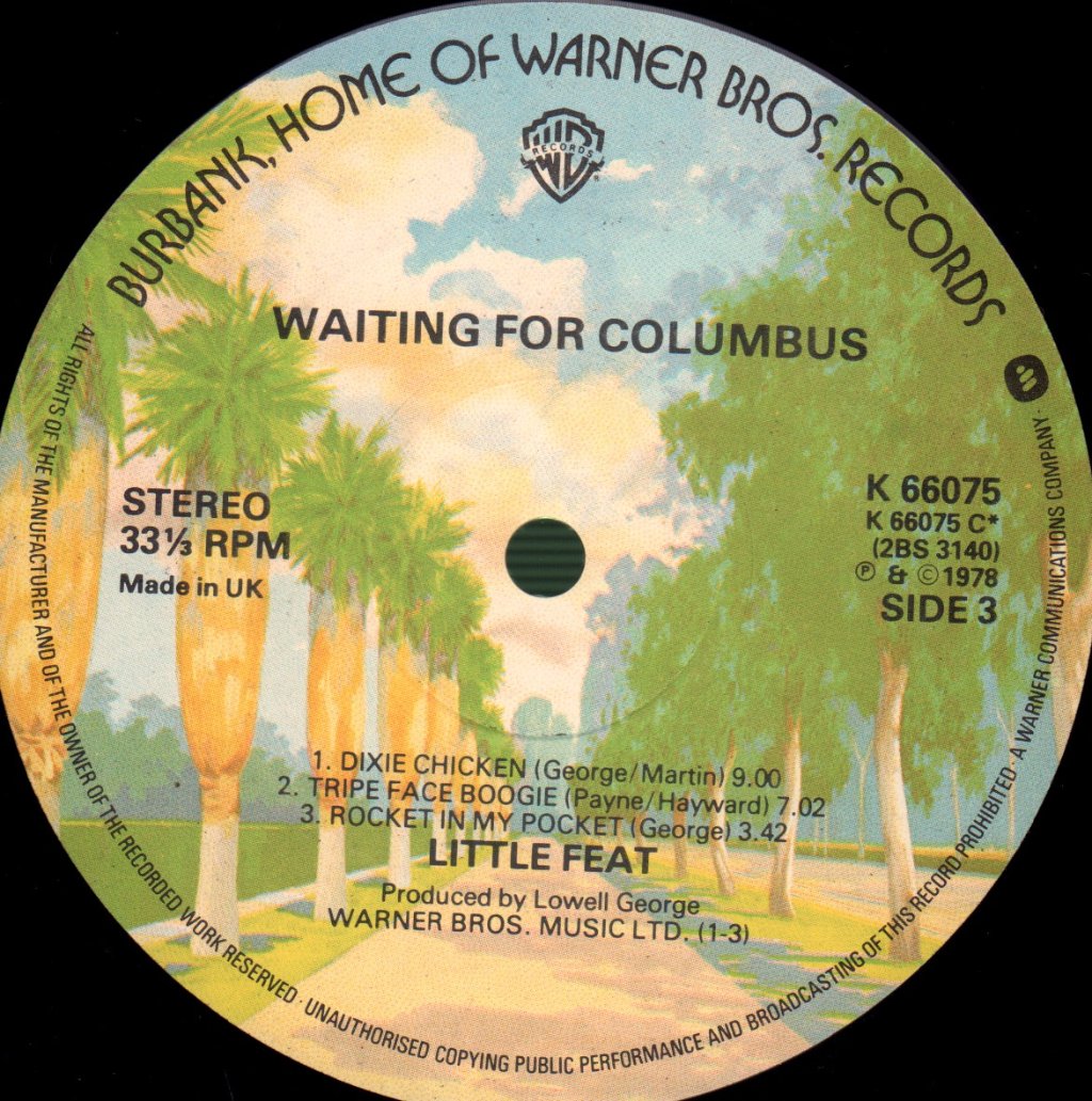 Little Feat - Waiting For Columbus - Double Lp