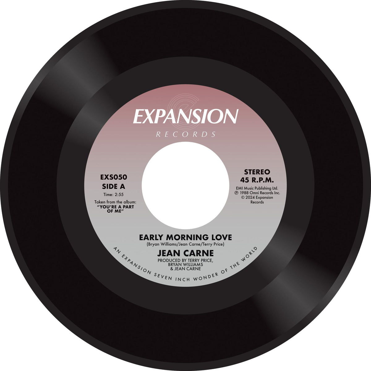Jean Carne - Early Morning Love / Heartache - 7 Inch