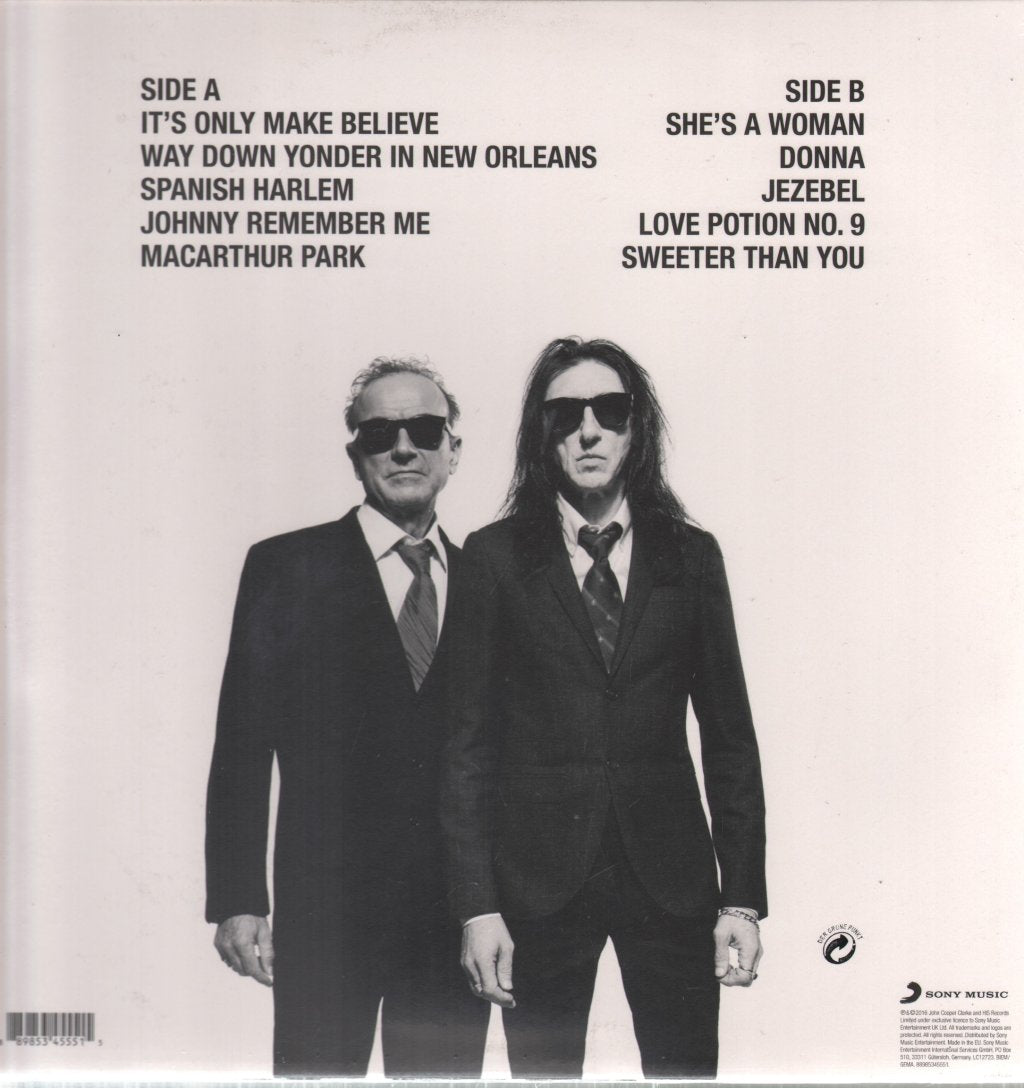 Dr John Cooper Clarke And Hugh Cornwell - This Time It's Personal - Lp