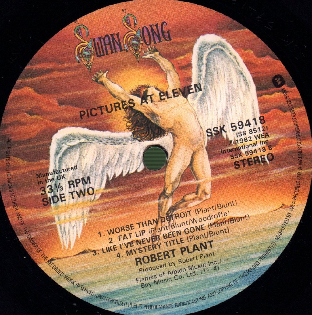 Robert Plant - Pictures At Eleven - Lp