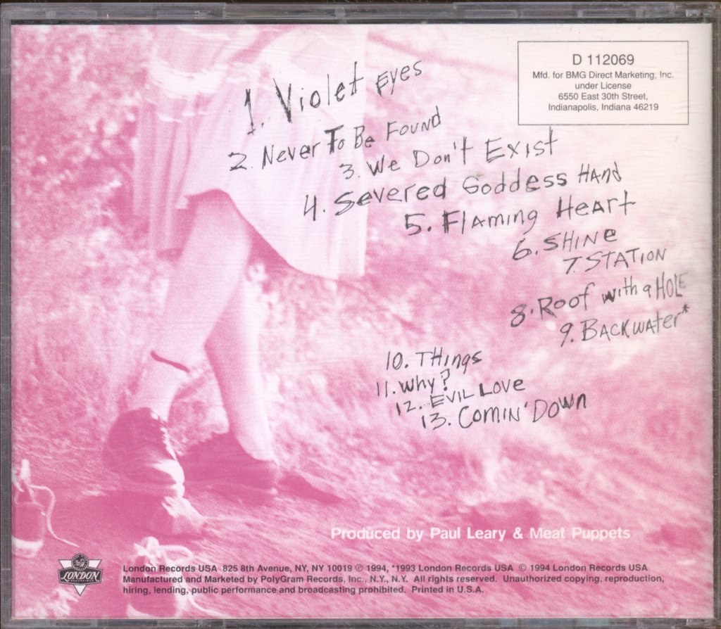 Meat Puppets - Too High To Die - Cd