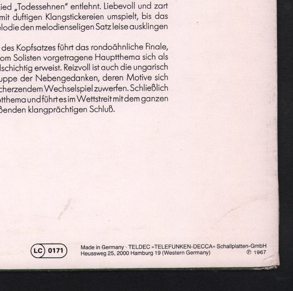 Vladimir Ashkenazy / Zubin Mehta / London Symphony Orchestra - Johannes Brahms - Piano Concerto No. 2 - Lp