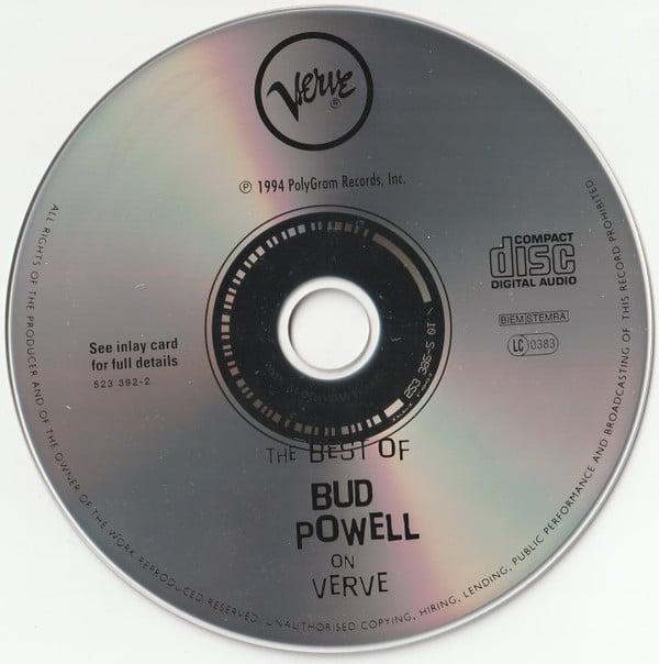 Bud Powell - Best Of Bud Powell On Verve - Cd