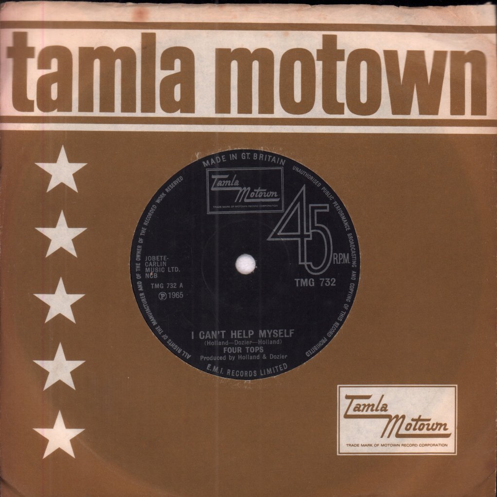 Four Tops - I Can't Help Myself - 7 Inch