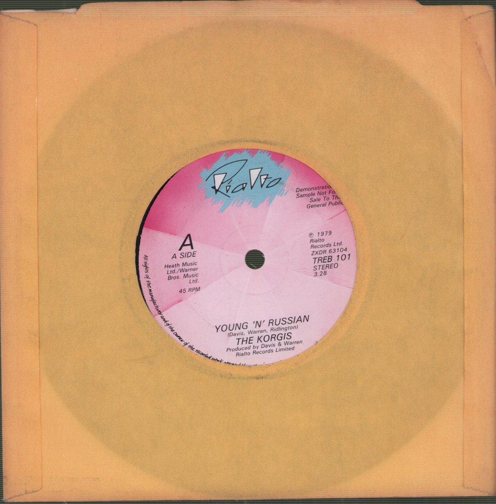 Korgis - Young N Russian - 7 Inch
