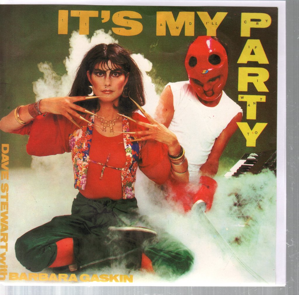 Dave Stewart And Barbara Gaskin - It's My Party - 7 Inch