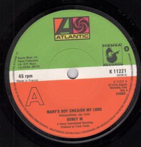 Boney M - Mary's Boy Child - 7 Inch