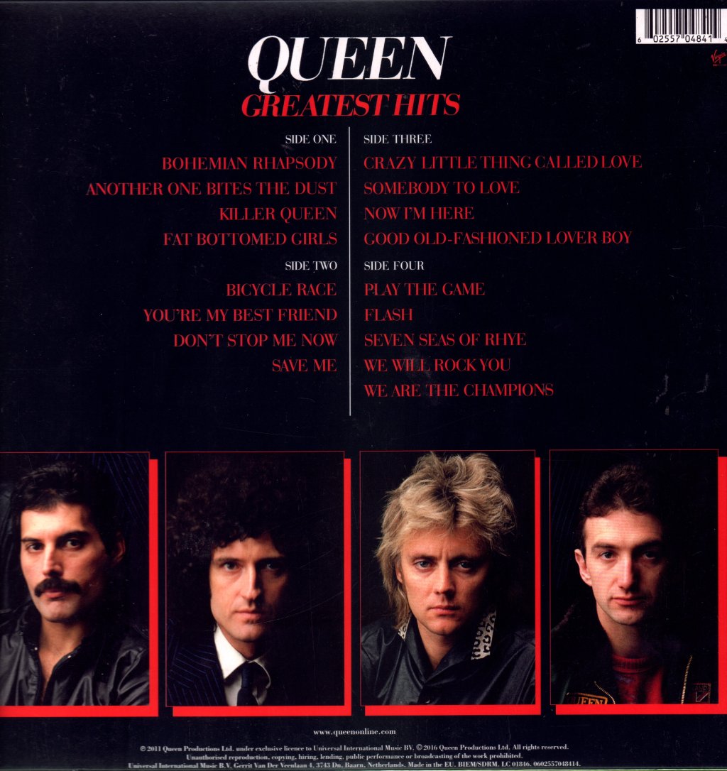 Queen - Greatest Hits - Double Lp
