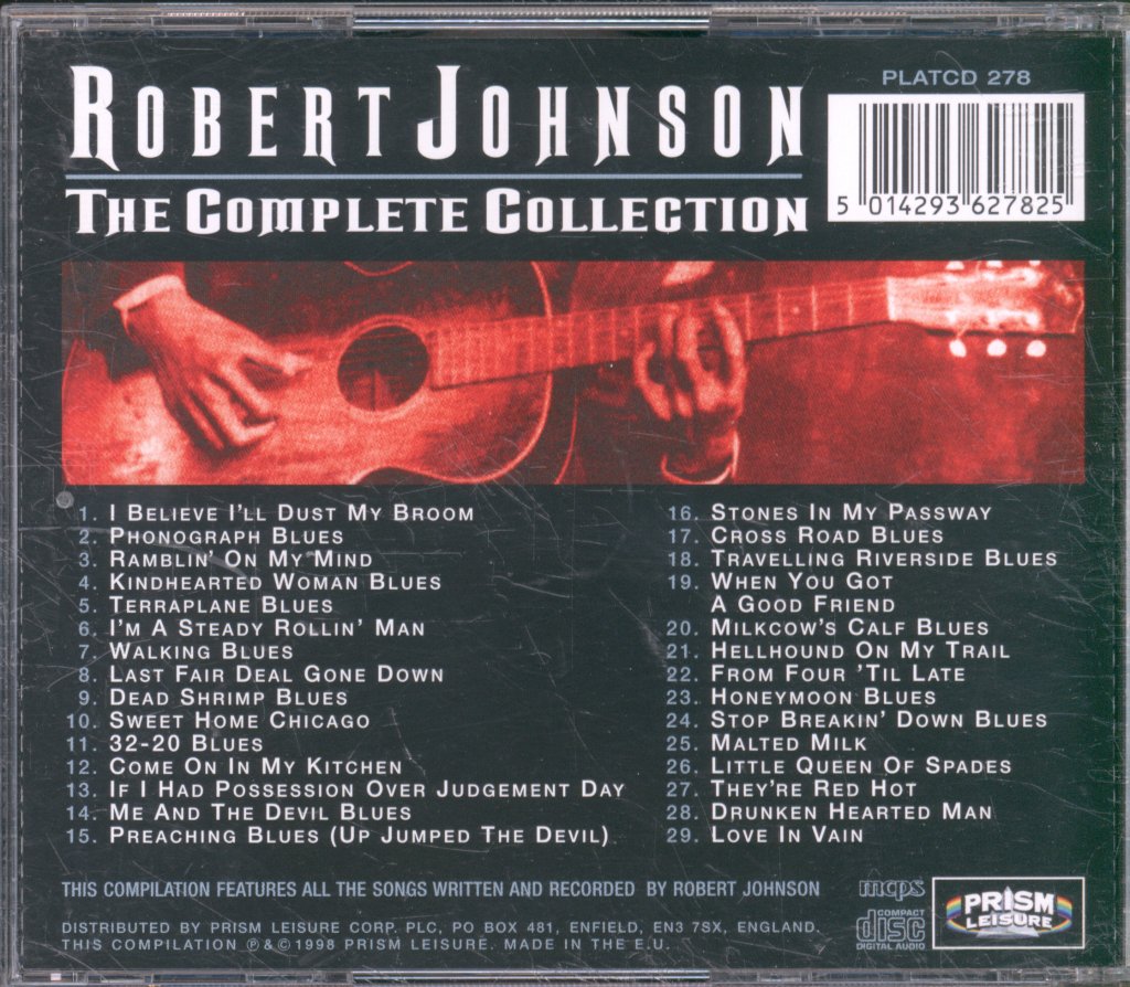 Robert Johnson - Complete Collection - Cd
